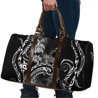 Aloha Hawaii Turtles Floral Travel Bag Obsidian Glaze