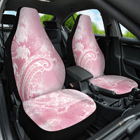 Aloha Hawaii Turtles Floral Car Seat Cover Pink Marbles Glaze