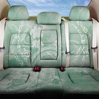 Aloha Hawaii Turtles Floral Back Car Seat Cover Seafoam Marbles Glaze