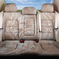 Aloha Hawaii Turtles Floral Back Car Seat Cover Taupe Marbles Glaze