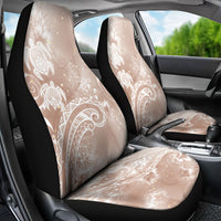 Aloha Hawaii Turtles Floral Car Seat Cover Taupe Marbles Glaze