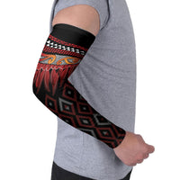 Aotearoa Maori Ngapuhi Iwi Arm Sleeves Korowai Tukutuku Kaokao Motifs