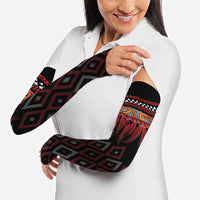 Aotearoa Maori Ngapuhi Iwi Arm Sleeves Korowai Tukutuku Kaokao Motifs