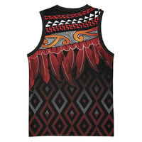 Aotearoa Maori Ngapuhi Iwi Basketball Jersey Korowai Tukutuku Kaokao Motifs