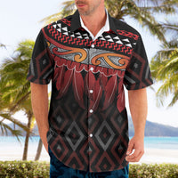 Aotearoa Maori Ngapuhi Iwi Hawaiian Shirt Korowai Tukutuku Kaokao Motifs