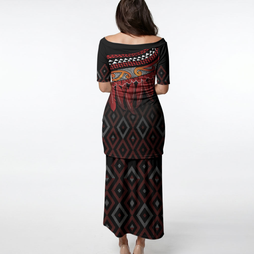 Aotearoa Maori Ngapuhi Iwi Puletasi Korowai Tukutuku Kaokao Motifs