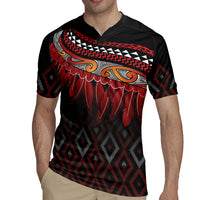Aotearoa Maori Ngapuhi Iwi Rugby Jersey Korowai Tukutuku Kaokao Motifs