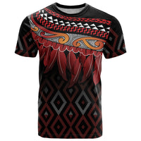 Aotearoa Maori Ngapuhi Iwi T Shirt Korowai Tukutuku Kaokao Motifs