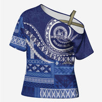 Queen Salote College 100th Anniversary Cross Shoulder Shirt QSC Royal Girls - Polynesian Pride