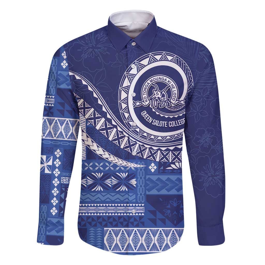 Queen Salote College 100th Anniversary Family Matching Long Sleeve Bodycon Dress and Hawaiian Shirt QSC Royal Girls - Polynesian Pride