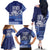 Queen Salote College 100th Anniversary Family Matching Off The Shoulder Long Sleeve Dress and Hawaiian Shirt QSC Royal Girls - Polynesian Pride