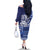 Queen Salote College 100th Anniversary Family Matching Off The Shoulder Long Sleeve Dress and Hawaiian Shirt QSC Royal Girls - Polynesian Pride