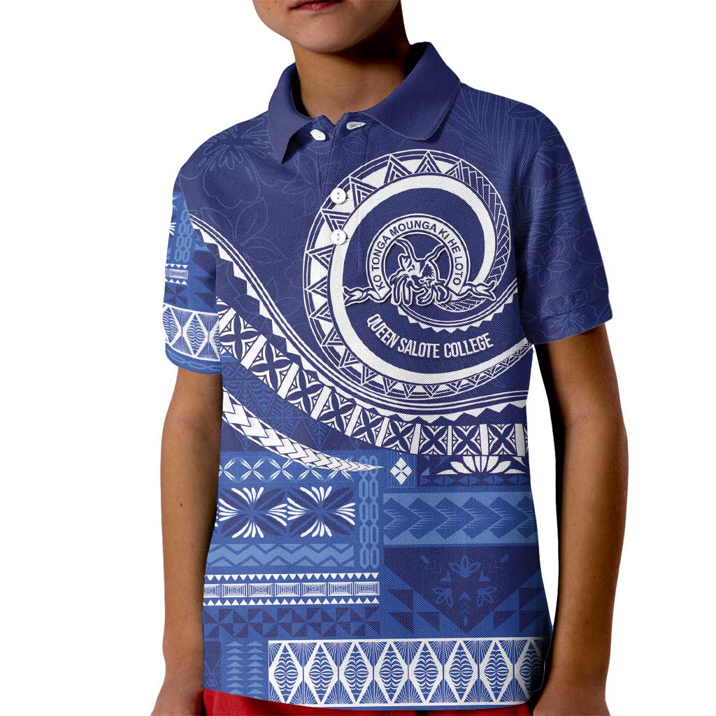 Queen Salote College 100th Anniversary Kid Polo Shirt QSC Royal Girls - Polynesian Pride