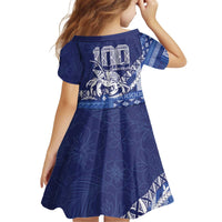 Queen Salote College 100th Anniversary Kid Short Sleeve Dress QSC Royal Girls - Polynesian Pride