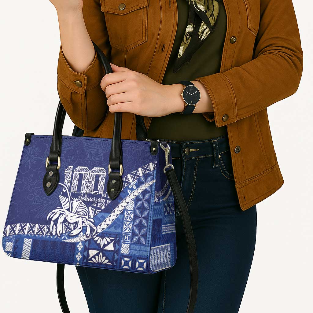 Queen Salote College 100th Anniversary Leather Bag QSC Royal Girls - Polynesian Pride