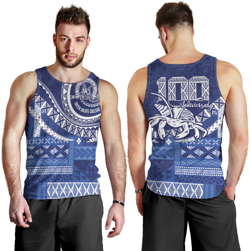 Queen Salote College 100th Anniversary Men Tank Top QSC Royal Girls - Polynesian Pride
