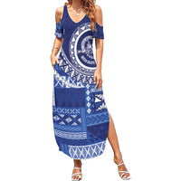Queen Salote College 100th Anniversary Summer Maxi Dress QSC Royal Girls - Polynesian Pride