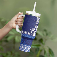 Queen Salote College 100th Anniversary Tumbler With Handle QSC Royal Girls - Polynesian Pride
