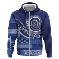 Queen Salote College 100th Anniversary Zip Hoodie QSC Royal Girls - Polynesian Pride