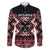 Personalised Taniko Motifs Aotearoa Family Matching Long Sleeve Bodycon Dress and Hawaiian Shirt Waitangi Kowhaiwhai Kiwi