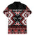 Personalised Taniko Motifs Aotearoa Family Matching Mermaid Dress and Hawaiian Shirt Waitangi Kowhaiwhai Kiwi