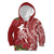 Personalised Hawaii Wahine Kid Hoodie Women's Day Ohia Lehua LT7 Hoodie Red - Polynesian Pride