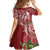 Personalised Hawaii Wahine Kid Short Sleeve Dress Women's Day Ohia Lehua LT7 - Polynesian Pride