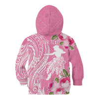 Personalised Hawaii Wahine Kid Hoodie Women's Day Maui Lokelani Roses LT7 - Polynesian Pride