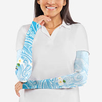 Guam Fishhook Mix Guasali Flowers Arm Sleeves Dreaming Turquoise