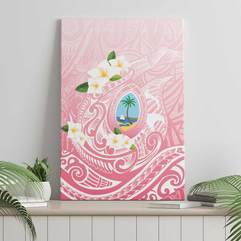 Guam Fishhook Mix Guasali Flowers Canvas Wall Art Dreaming Coral 