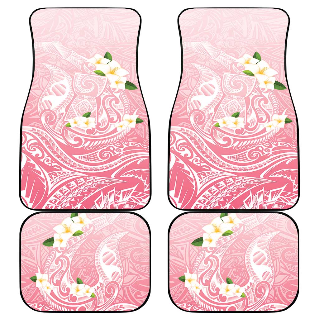 Guam Fishhook Mix Guasali Flowers Car Mats Dreaming Coral LT7 - Polynesian Pride