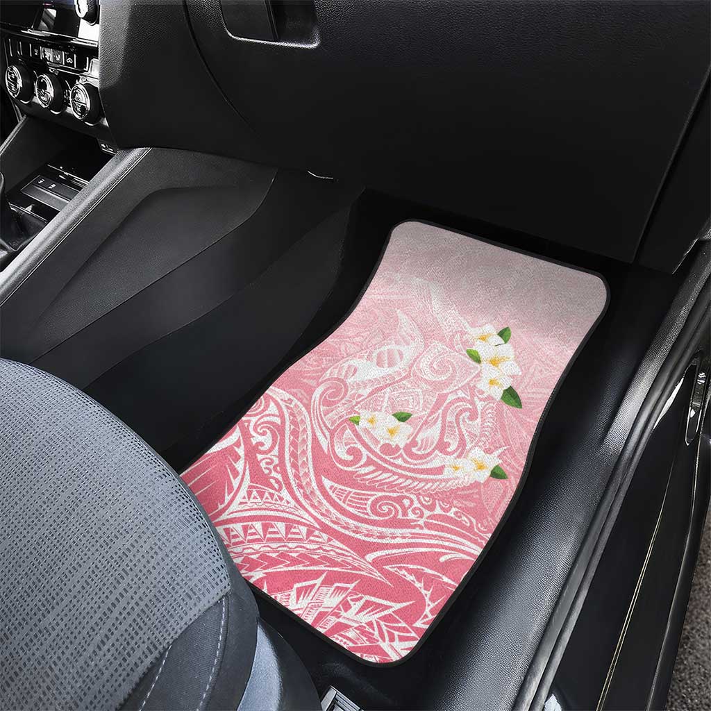 Guam Fishhook Mix Guasali Flowers Car Mats Dreaming Coral LT7 - Polynesian Pride