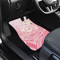 Guam Fishhook Mix Guasali Flowers Car Mats Dreaming Coral LT7 - Polynesian Pride