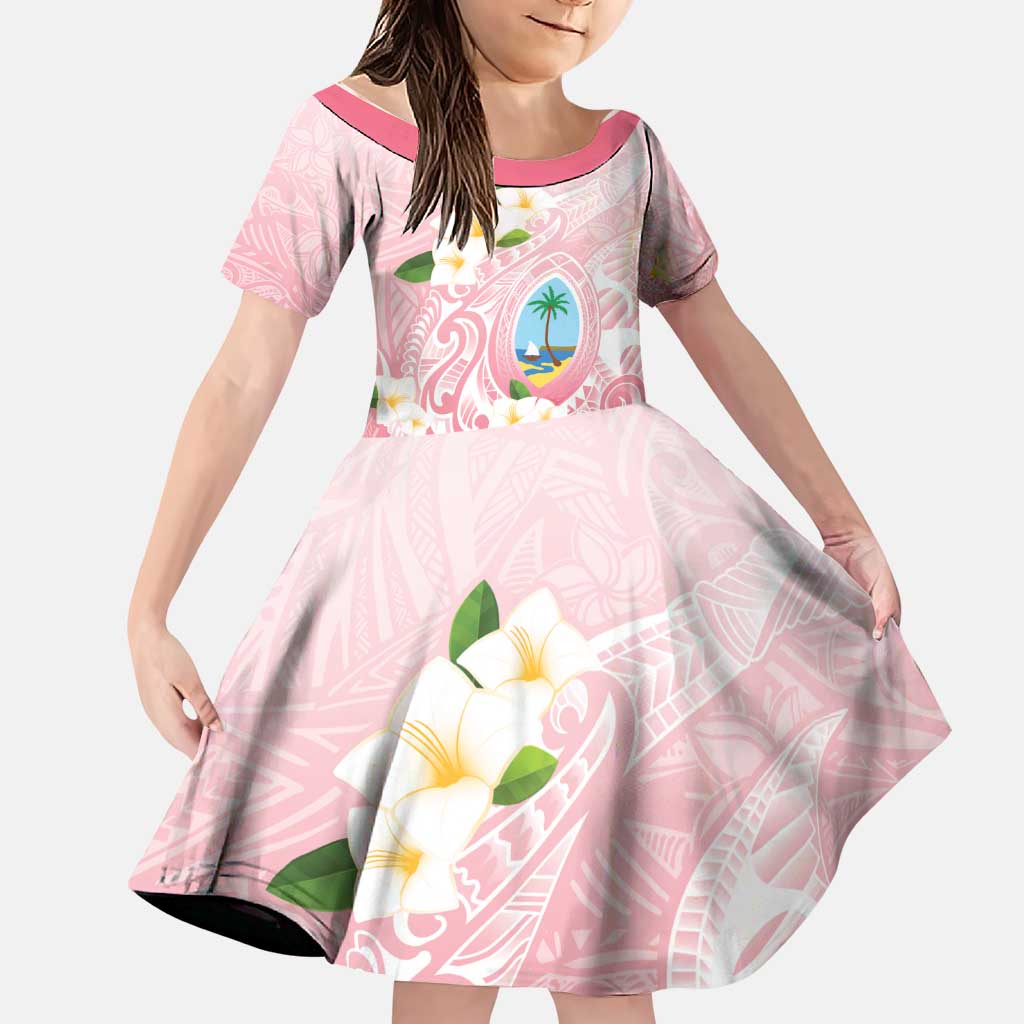 Guam Fishhook Mix Guasali Flowers Family Matching Summer Maxi Dress and Hawaiian Shirt Dreaming Coral