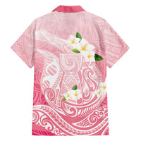 Guam Fishhook Mix Guasali Flowers Family Matching Summer Maxi Dress and Hawaiian Shirt Dreaming Coral