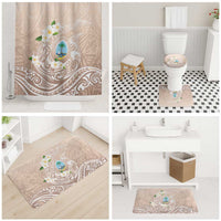 Guam Fishhook Mix Guasali Flowers Bathroom Set Dreaming Hazel LT7 - Polynesian Pride