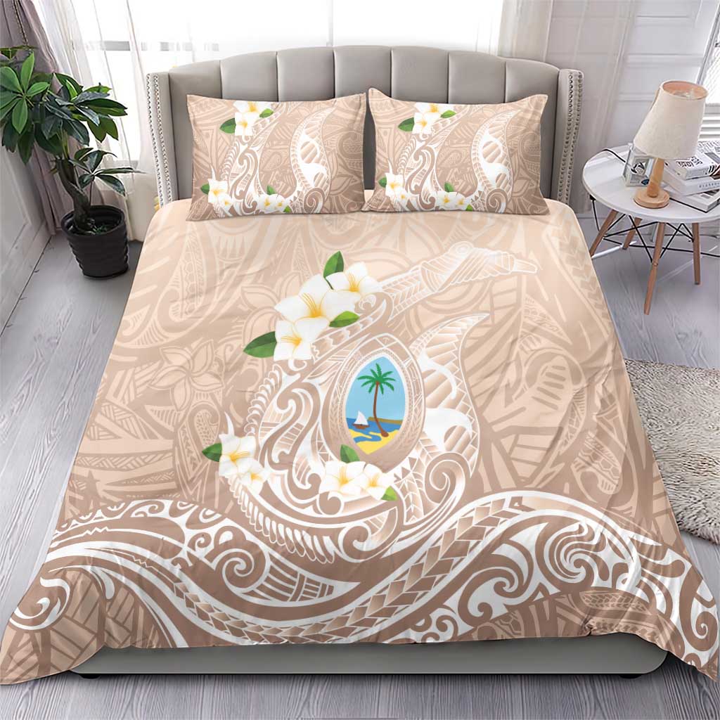 Guam Fishhook Mix Guasali Flowers Bedding Set Dreaming Hazel LT7 - Polynesian Pride