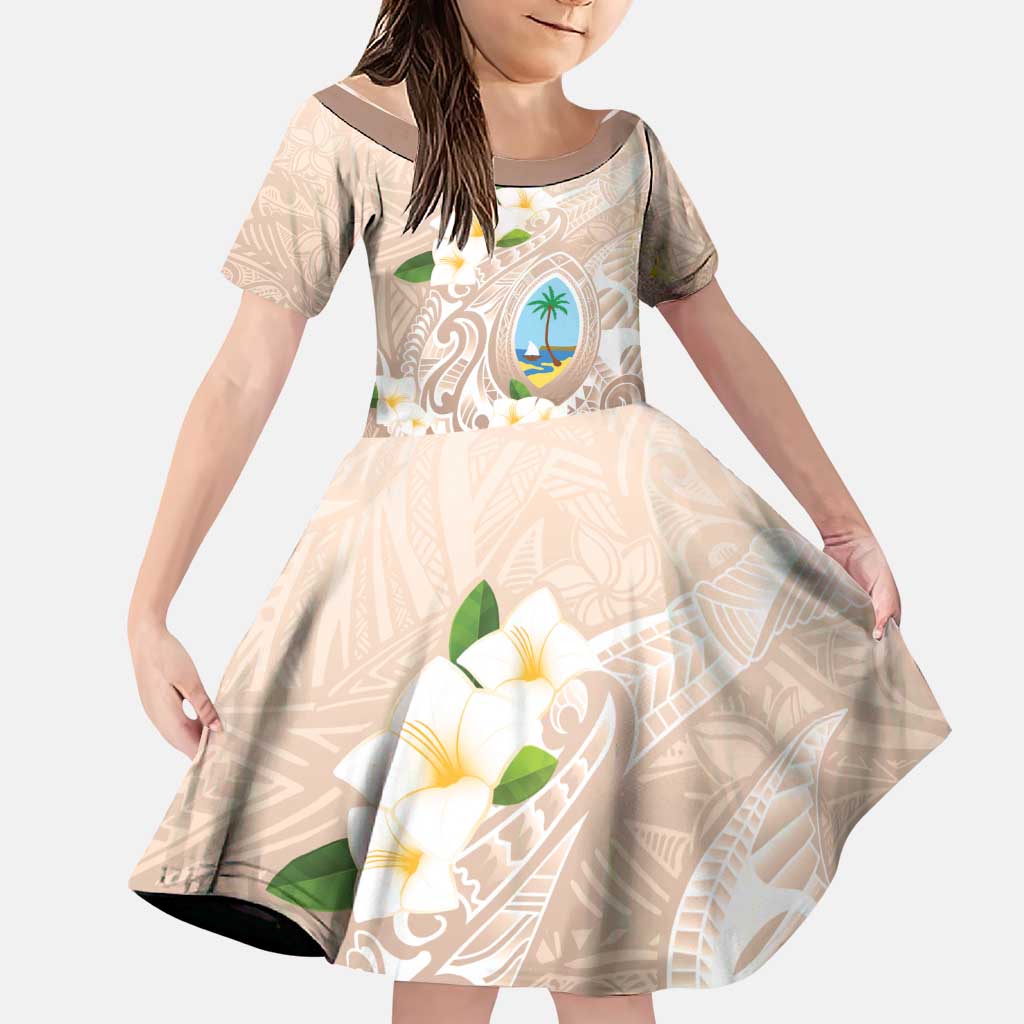 Guam Fishhook Mix Guasali Flowers Family Matching Long Sleeve Bodycon Dress and Hawaiian Shirt Dreaming Hazel