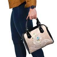 Guam Fishhook Mix Guasali Flowers Shoulder Handbag Dreaming Hazel LT7 - Polynesian Pride