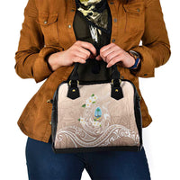 Guam Fishhook Mix Guasali Flowers Shoulder Handbag Dreaming Hazel LT7 - Polynesian Pride