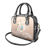 Guam Fishhook Mix Guasali Flowers Shoulder Handbag Dreaming Hazel LT7 - Polynesian Pride