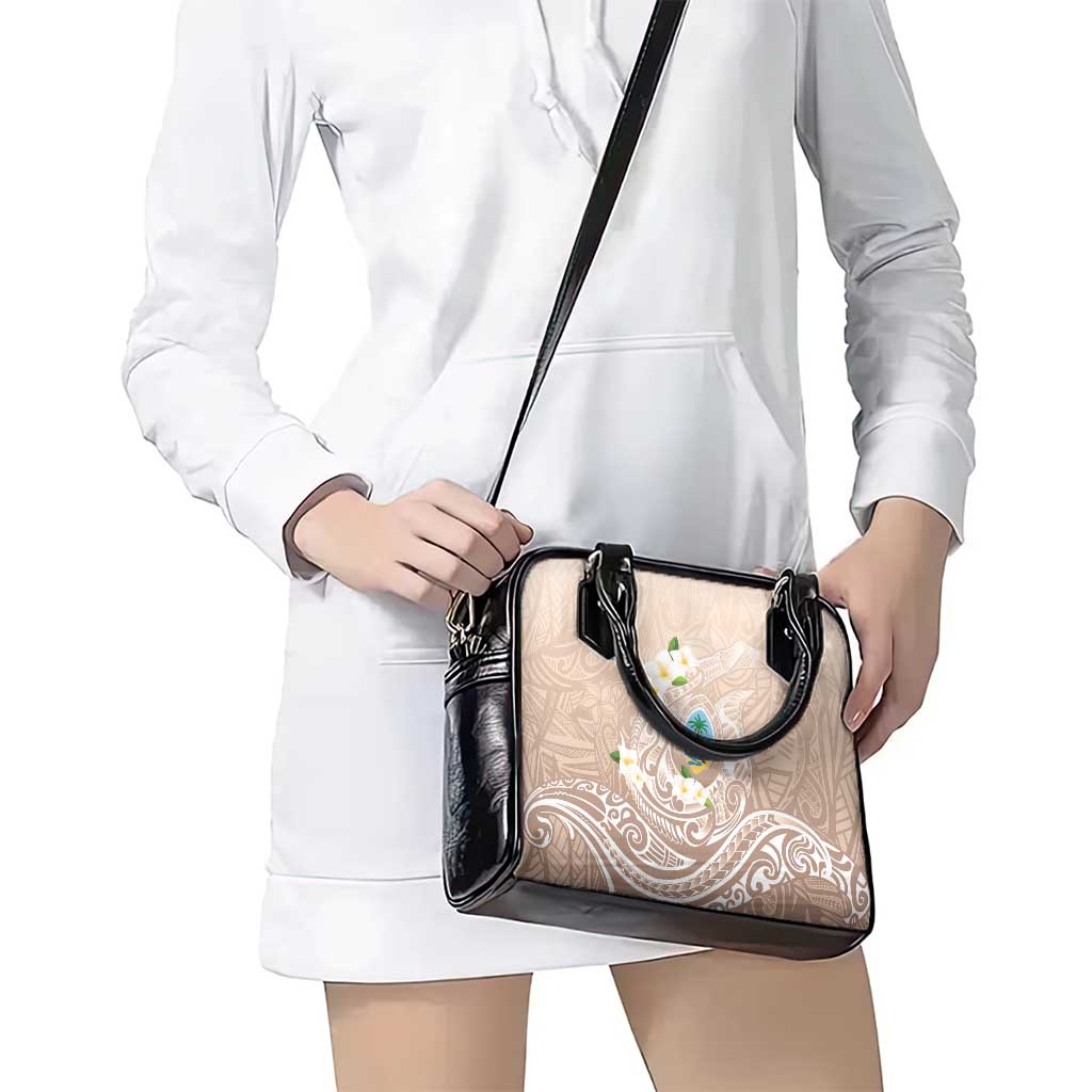 Guam Fishhook Mix Guasali Flowers Shoulder Handbag Dreaming Hazel LT7 - Polynesian Pride