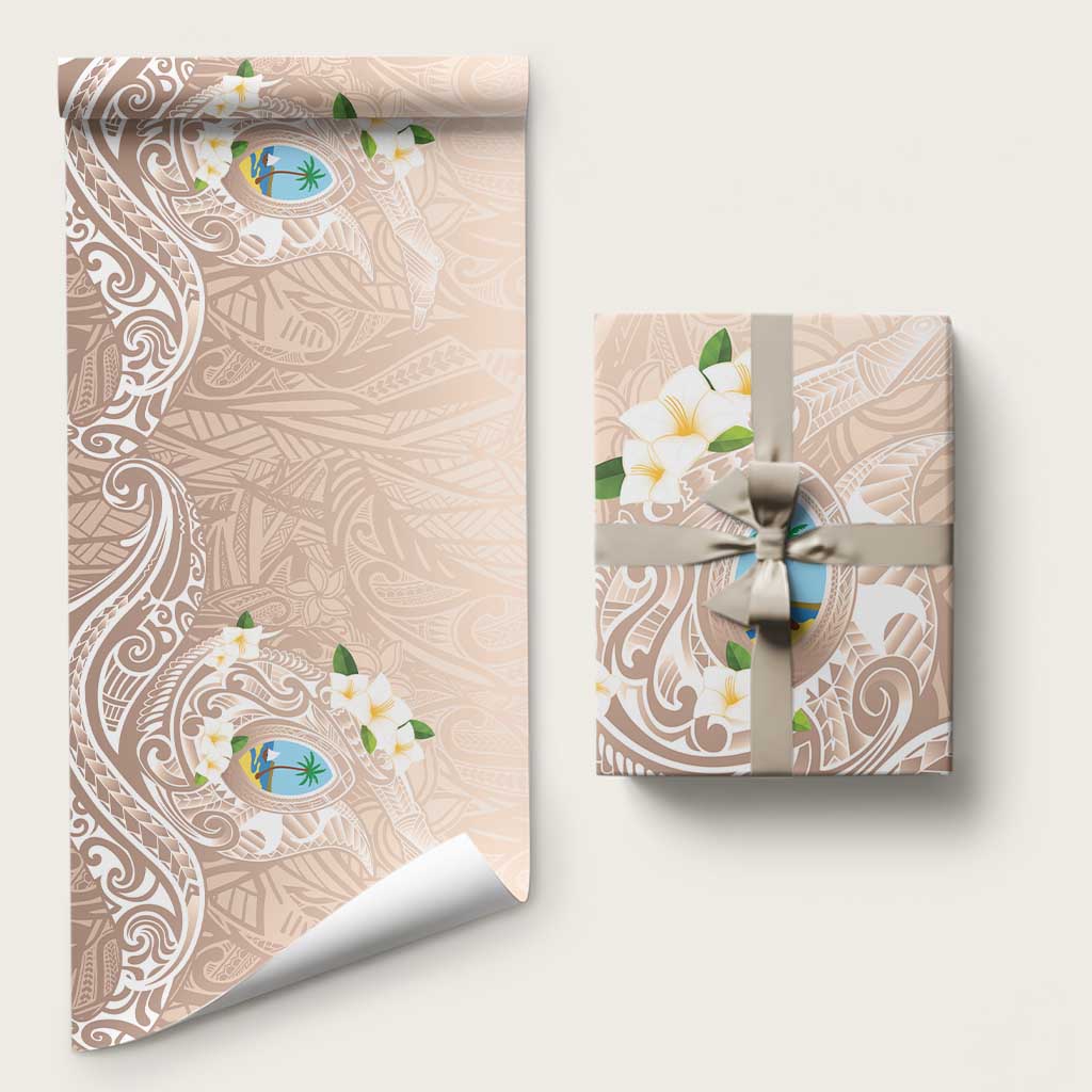 Guam Fishhook Mix Guasali Flowers Wrapping Paper Dreaming Hazel