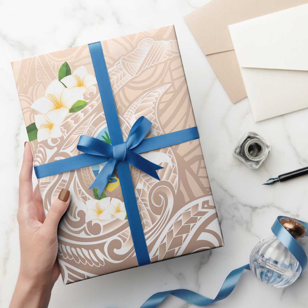 Guam Fishhook Mix Guasali Flowers Wrapping Paper Dreaming Hazel
