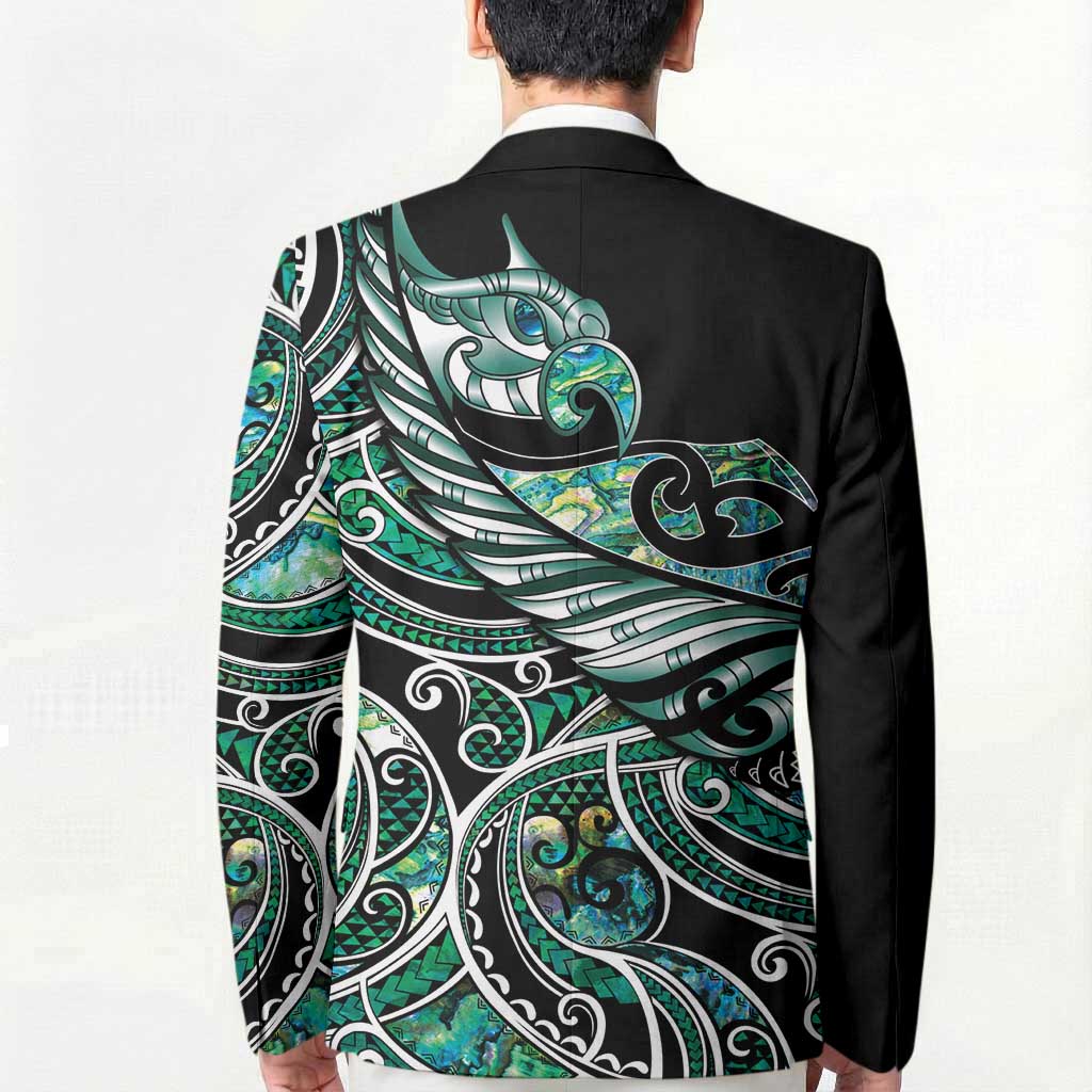 Maori Matariki - Manaia Blazer Emerald Paua Shell