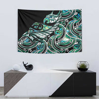 Maori Matariki - Manaia Tapestry Emerald Paua Shell