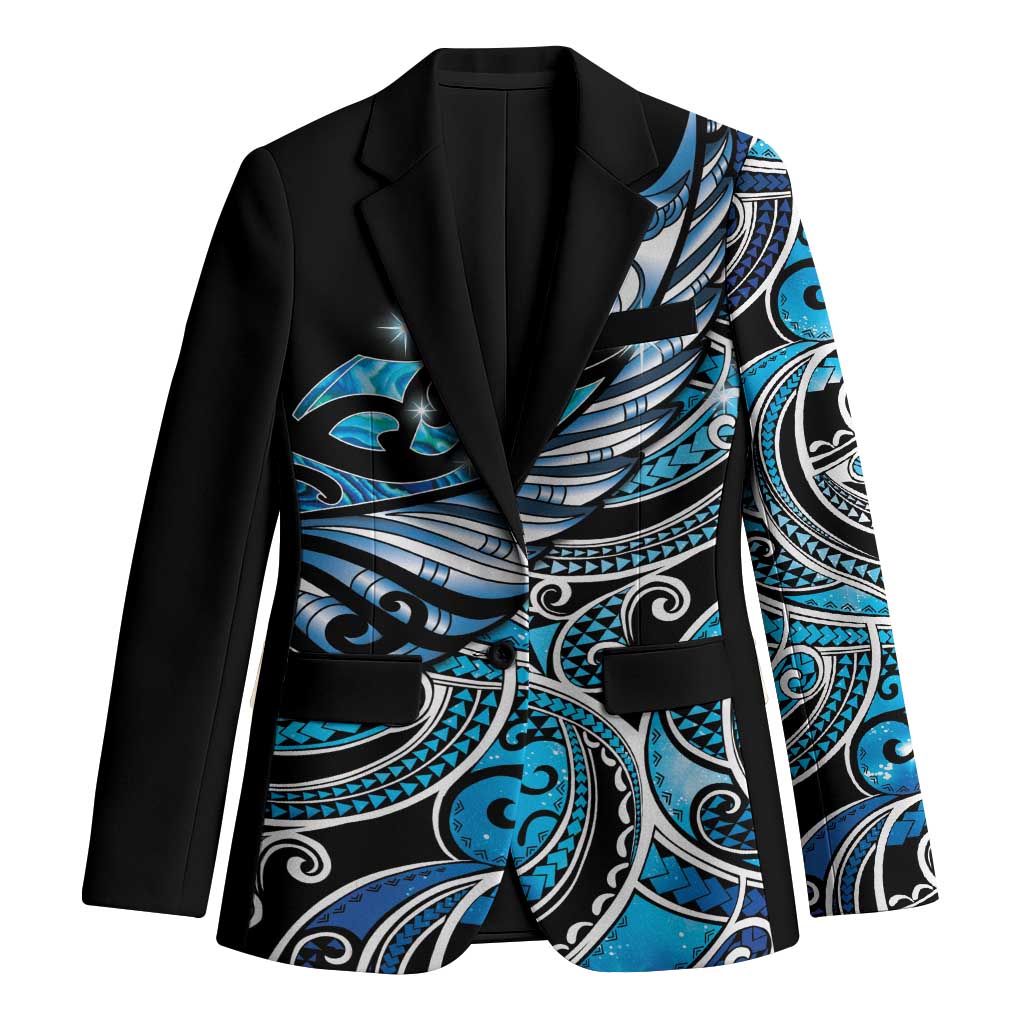 Maori Matariki - Manaia Blazer Galaxy Blue Paua Shell