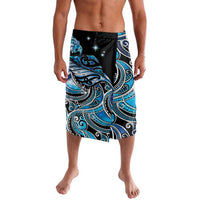 Maori Matariki - Manaia Lavalava Galaxy Blue Paua Shell