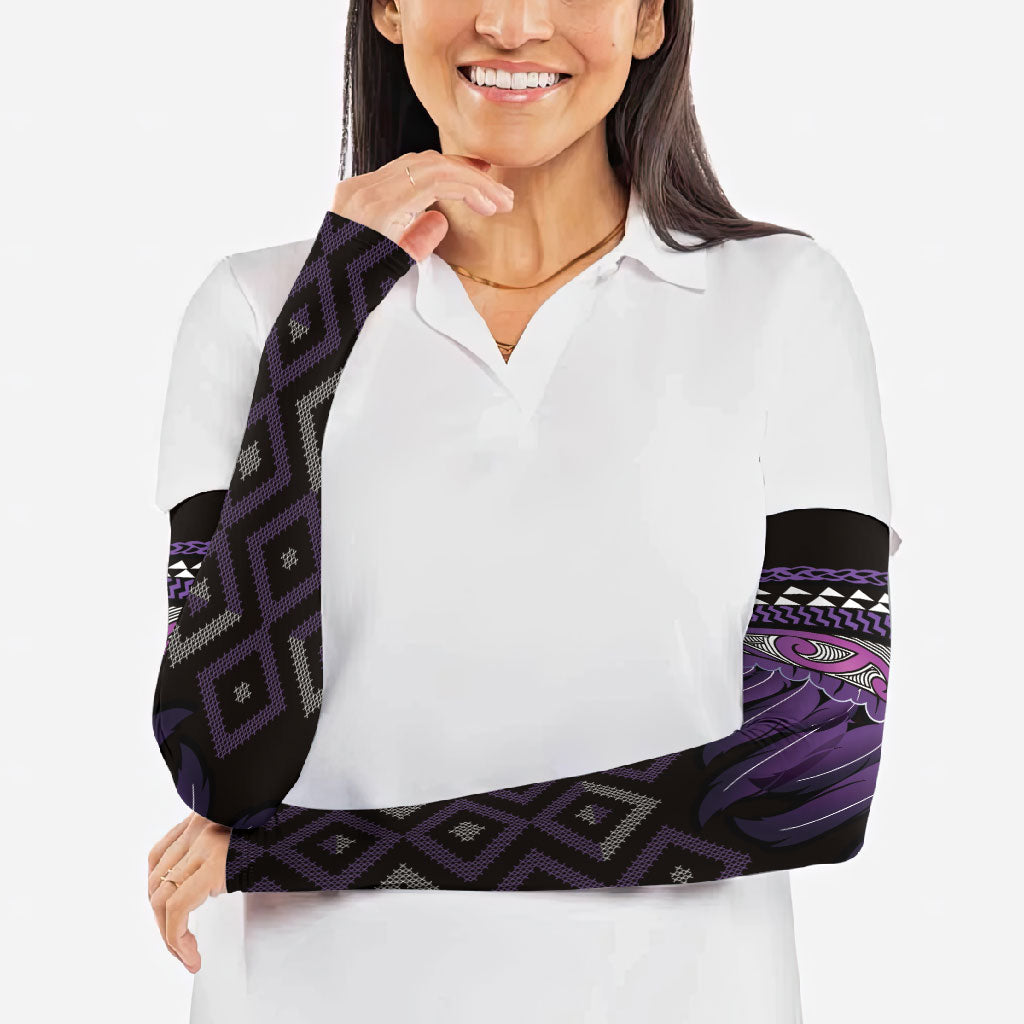 Aotearoa Maori Ngati Porou Iwi Arm Sleeves Korowai Tukutuku Kaokao Motifs