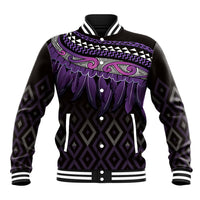 Aotearoa Maori Ngati Porou Iwi Baseball Jacket Korowai Tukutuku Kaokao Motifs